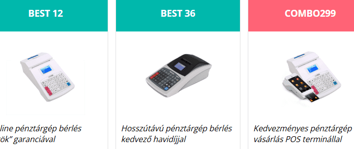 Online pénztárgépek