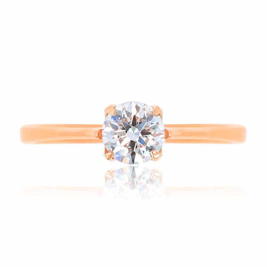 Klasszikus eljegyzési gyűrű a White and Black kínálatában