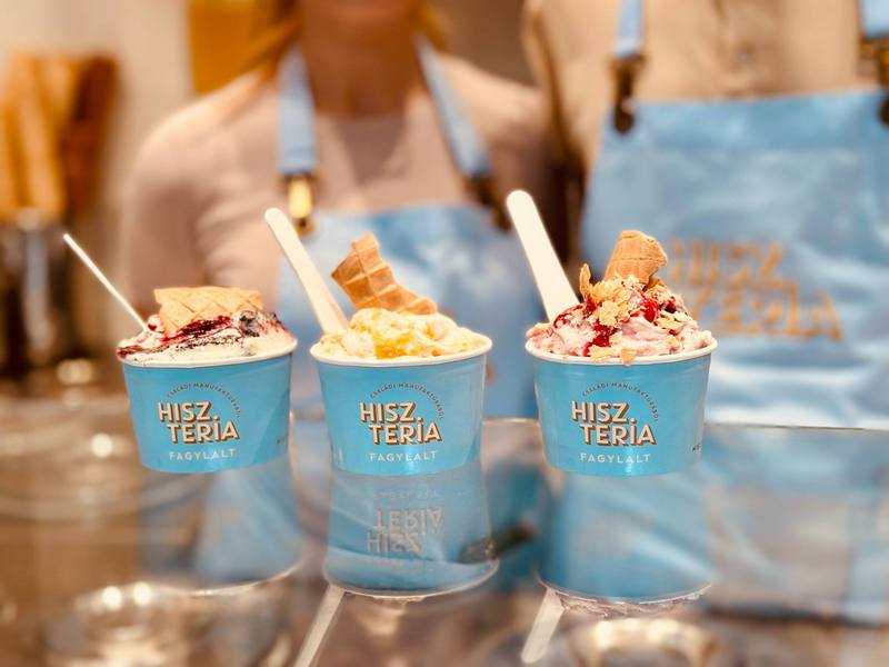 Budapesten a Hisztéria Fagylalt