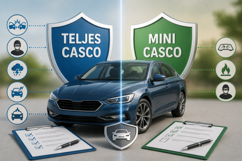 Teljes vagy mini casco